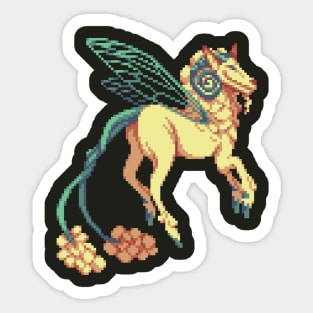 Unicorn Dragon Sticker